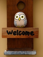 Панно WELCOME, 15×3×25 см, дерево - Фото 4