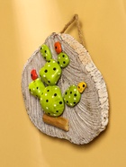 Панно «Кактус», дерево албезия - Фото 2