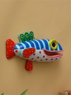 Панно «Рыба-хищник», 25×15×6 см, дерево, разноцветное - Фото 2