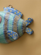 Панно «Рыба-клоун», 20×16×6.5 см, дерево, бирюзовое - Фото 4