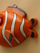 Панно «Рыба-клоун», 20×16×6 см, дерево, оранжевое - Фото 5