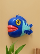 Панно «Рыба-клоун», 20×16×4 см, дерево, сине-бирюзовое - Фото 3