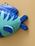 Панно «Рыба-клоун», 20×16×4 см, дерево, сине-бирюзовое - Фото 4