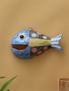 Панно «Рыба-хищник», 20×12×4 см, дерево, разноцветное - Фото 1
