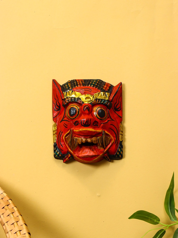 Сувенир «Баронг», 14-16 см, дерево албезия - Фото 1