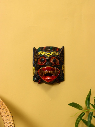 Сувенир «Баронг», 14-16 см, дерево албезия