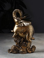 Фигурка полистоун «Слон на волне», 19×13×6 см - фото 44697077