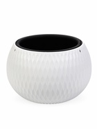 Кашпо для цветов «Жемчужина», 4 л, d=29 см, h=19.5 см, пластик, со вставкой, подвесное, белое - Фото 8