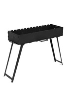 Мангал с ножками FIREGRILL, 2 мм, 94,7 х 37,5 х 72,3 см, ширина 85 см 10893091 - фото 14671745