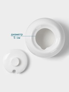 Сахарница Hanna Knövell, 450 мл, фарфор, белая - Фото 4