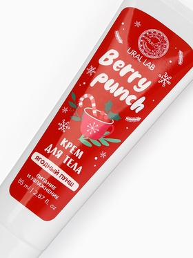 Крем для тела Berry punch, питание и увлажнение, аромат: ягодный пунш, 85 мл, URAL LAB