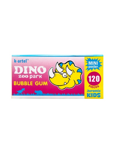 Резинка жевательная недражированная ZOOpark Dino, 3.5 г