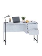 Стол письменный «Лофт», 2 ящика, 1170×446×755 мм, цвет бетон - Фото 4