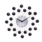 УЦЕНКА Часы настенные, серия: Ажур, «Лучики», плавный ход, d=34 см, циферблат 12 см - фото 14838230