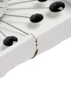 УЦЕНКА Часы настенные, серия: Ажур, «Лучики», плавный ход, d=34 см, циферблат 12 см - фото 14838234