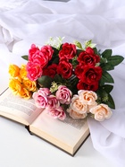 Букет искусственный «Леди роза галант», h=27 см, МИКС - Фото 3