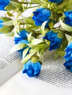 Букет искусственный «Садовая гуттата», h=28 см, МИКС (комплект 2 шт) - фото 43934479