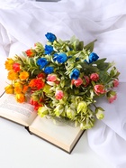 Букет искусственный «Садовая гуттата», h=28 см, МИКС (комплект 2 шт) - фото 43934480