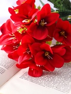 Букет искусственный «Нарцисс махровый», h=32 см, МИКС (комплект 2 шт) - фото 43934491