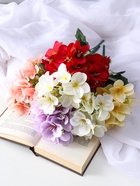 Букет искусственный «Нарцисс махровый», h=32 см, МИКС (комплект 2 шт) - фото 43934492