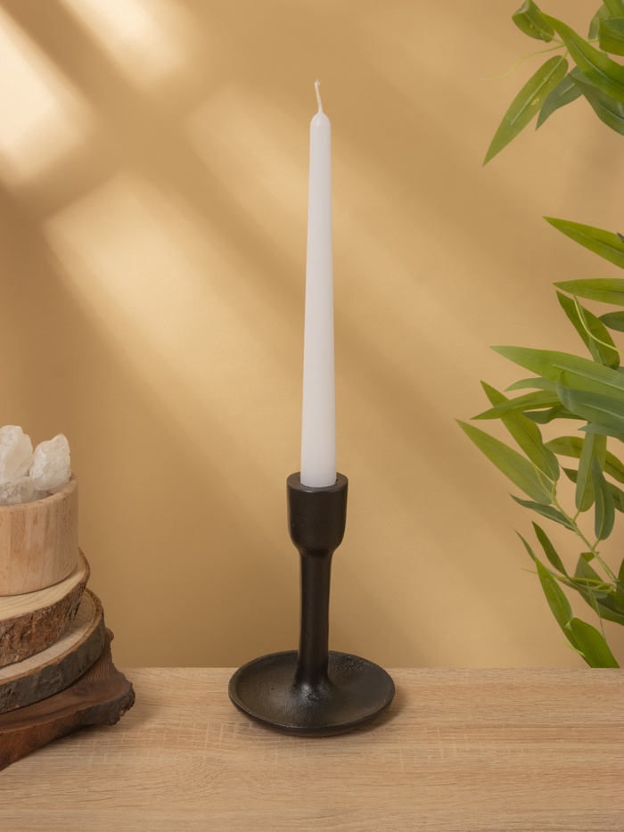 Подсвечник «Дарк», 10×10×15 см, алюминий