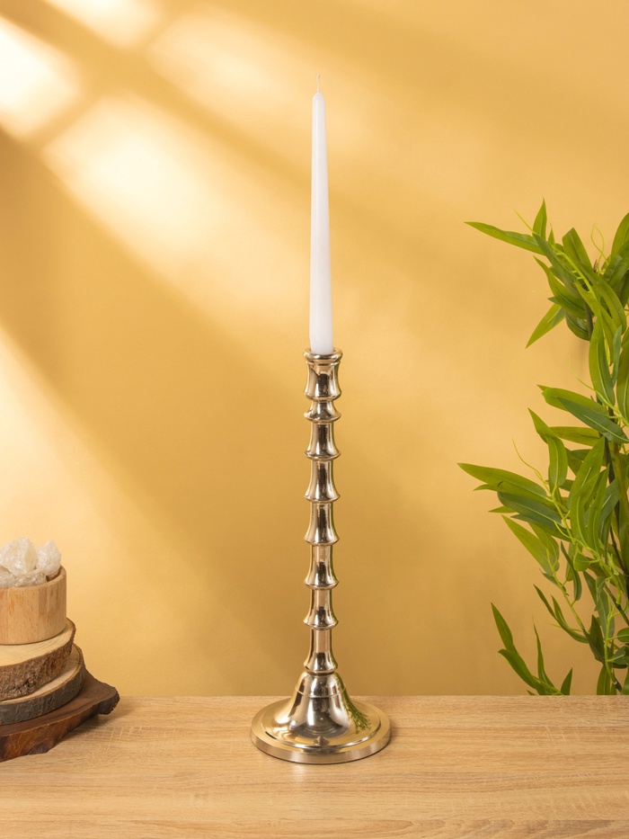 Подсвечник «Весенняя капель», 38 см, алюминий