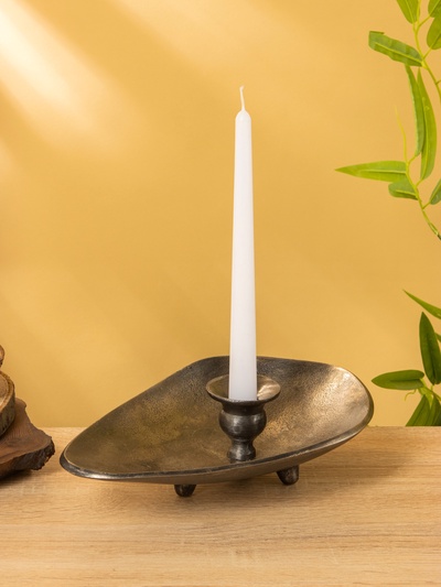 Подсвечник «Средневековье», 25.5×18×7.5 см, алюминий