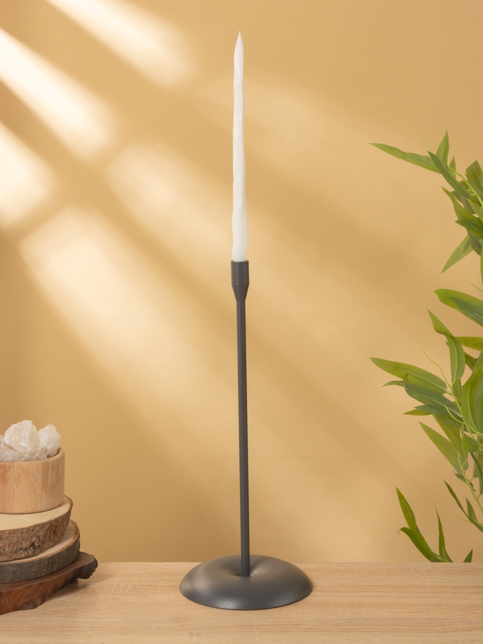 Подсвечник « Аскет», 14×14×35.5 см, алюминий