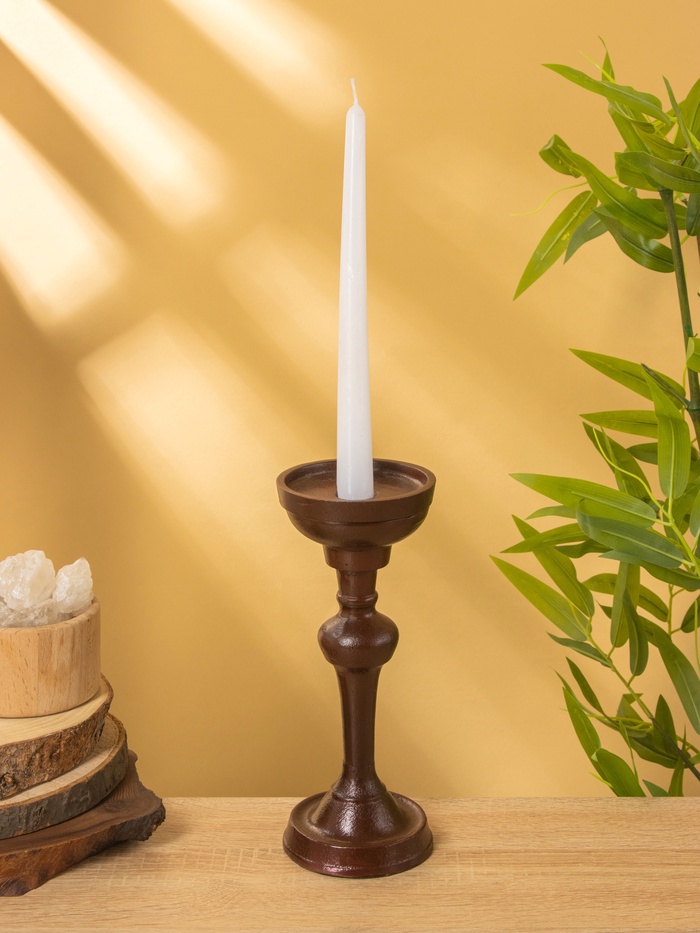 Подсвечник «Бордо», 9×9×23 см, алюминий