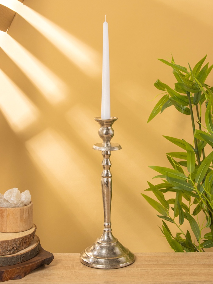 Подсвечник «Великолепный век», 13×13×33 см, алюминий