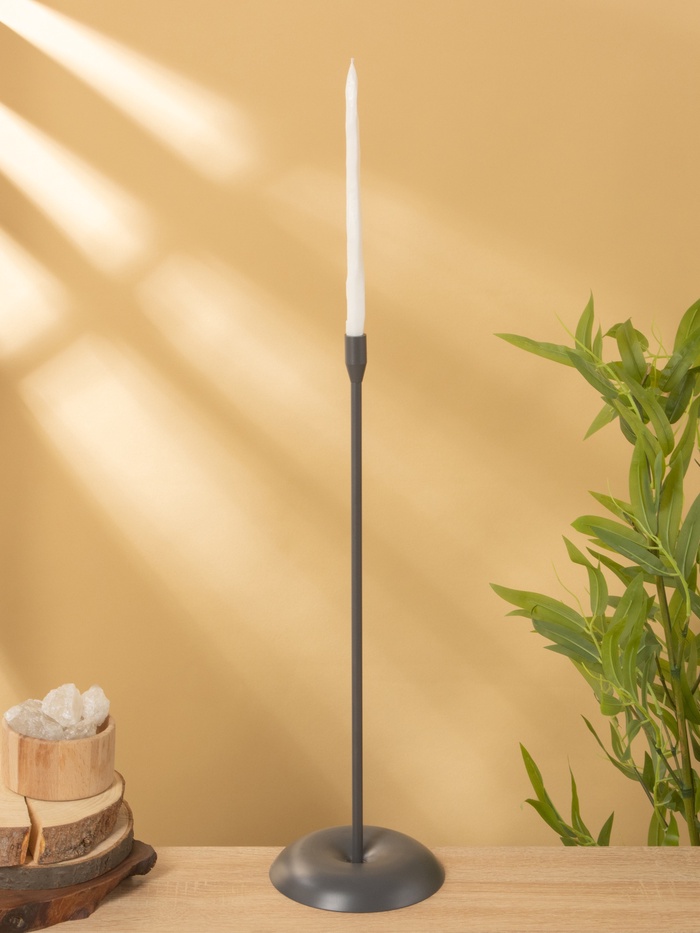 Подсвечник « Аскет», 15×15×50 см, алюминий