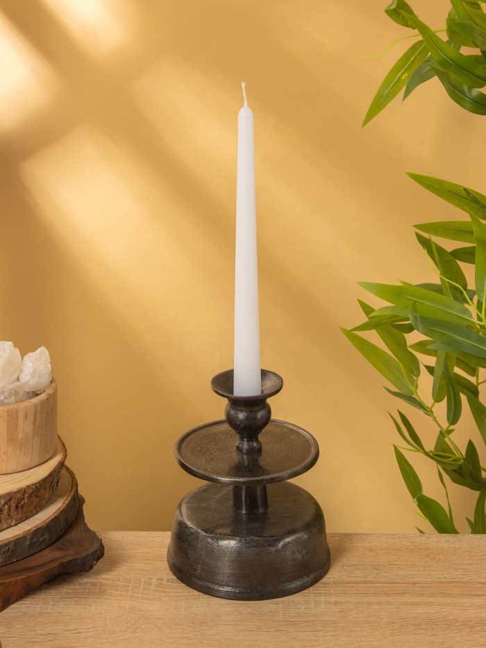 Подсвечник «Ретро серия Барселона», 13×13×15 см, алюминий