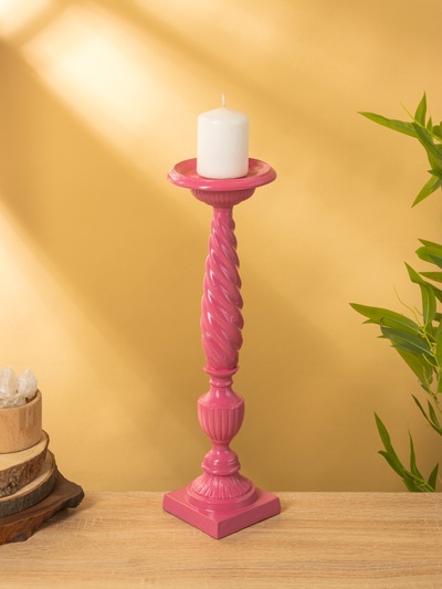 Подсвечник «Вдохновение», 12.5×12.5×42 см, алюминий