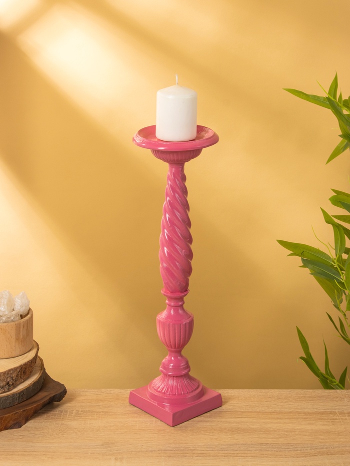 Подсвечник «Вдохновение», 12.5×12.5×42 см, алюминий - Фото 1