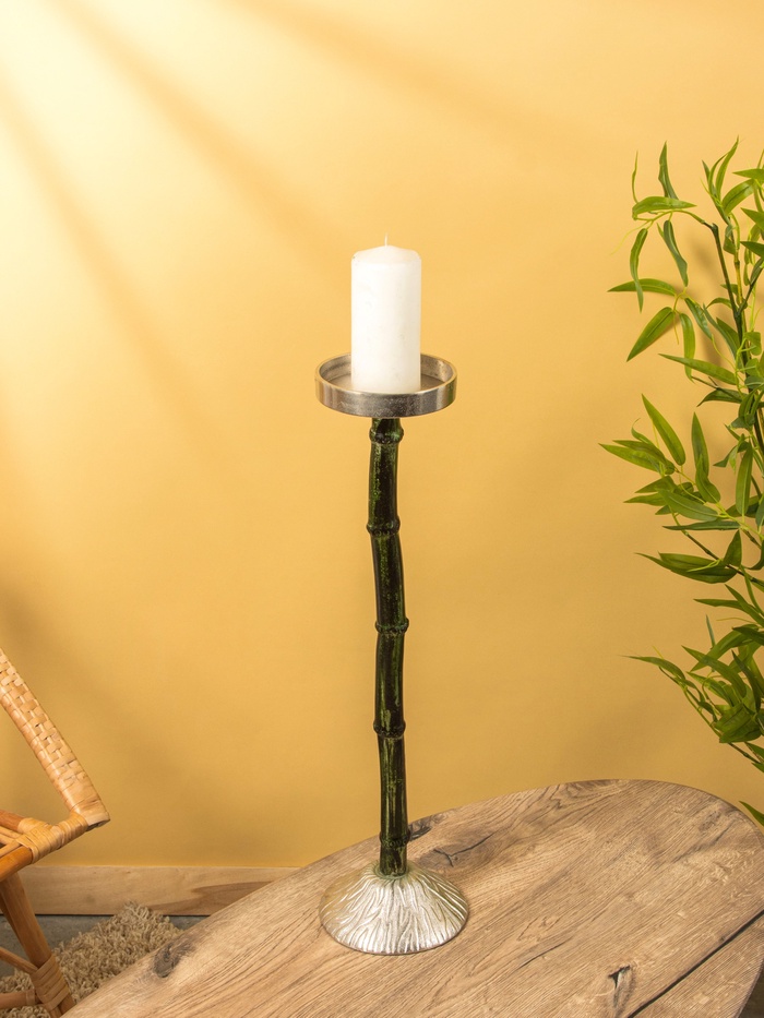 Подсвечник «Жонглёр», 16×16×62 см, алюминий