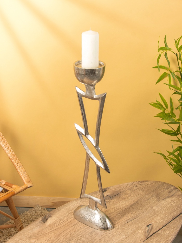 Подсвечник «Абстракция Человек», 21×13×73 см, алюминий