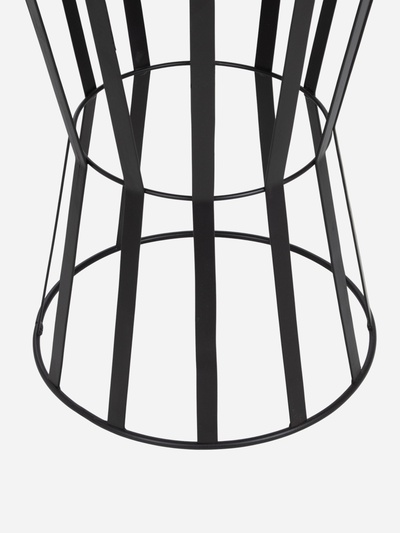 Столик журнальный «Песочные часы», 42×42×56 см, алюминий, железо