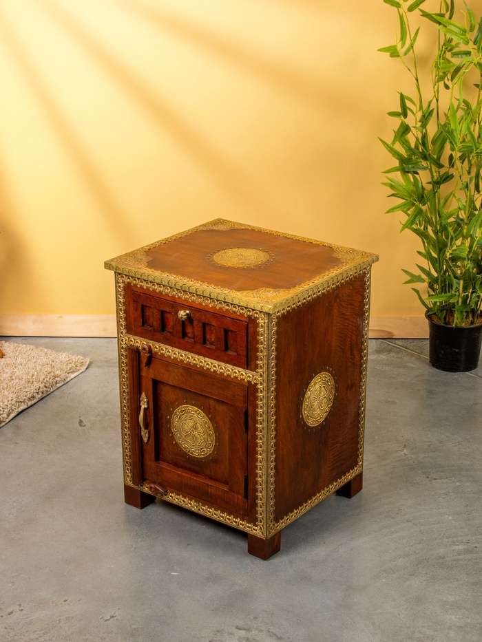 Тумба прикроватная, 45×40×61 см, дерево - Фото 1