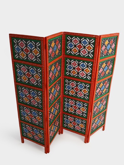 Ширма, 203×2×182 см, дерево