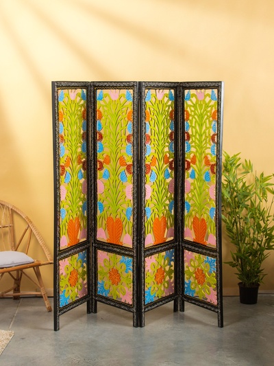 Ширма, 203×2×182 см, дерево