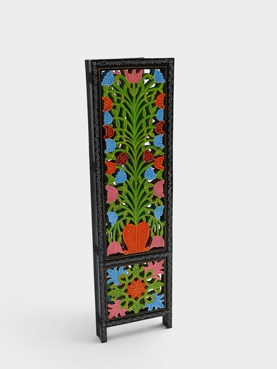 Ширма, 203×2×182 см, дерево
