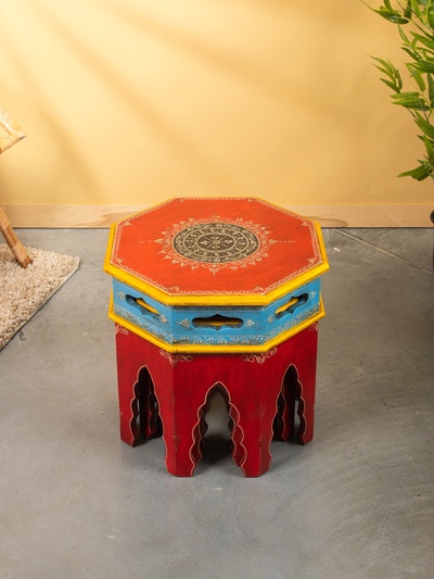 Табурет, 3 шт., 12×16×15.5 см, 24×20×22 см, 32.6×25×29 см, дерево