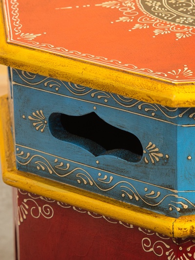 Табурет, 3 шт., 12×16×15.5 см, 24×20×22 см, 32.6×25×29 см, дерево