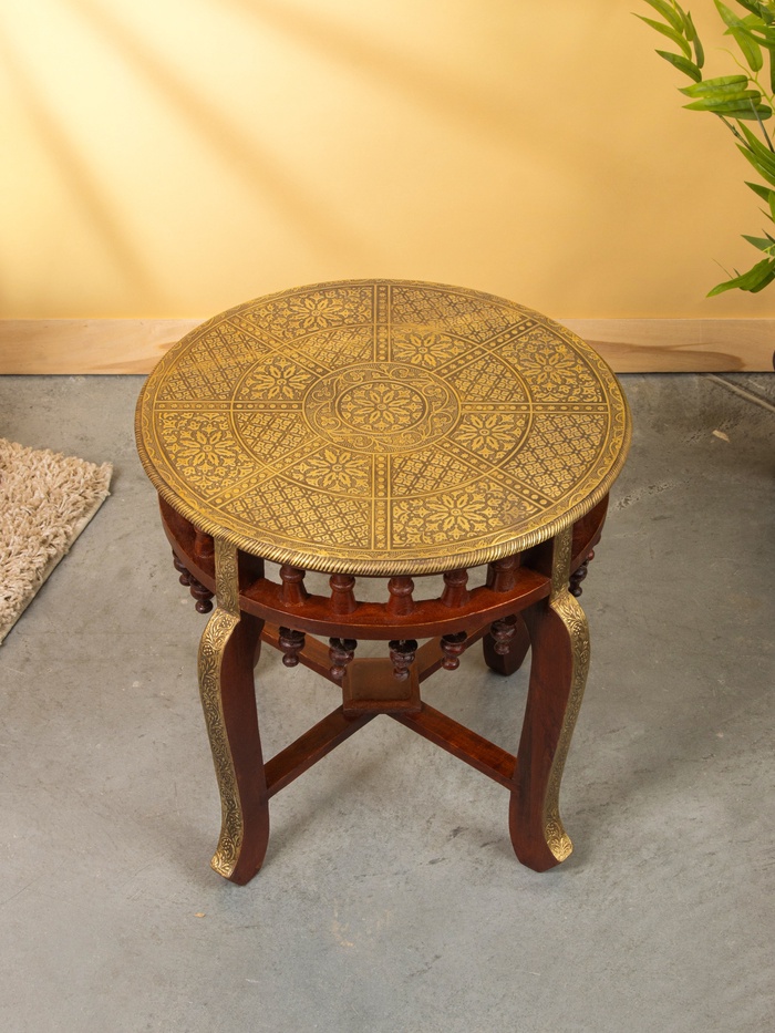 Столик кофейный, 45×45×45 см, дерево - Фото 1