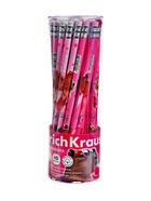 Карандаш чернографитный, ErichKrause CapyBarbara, круглый, с ластиком, НВ, дизайн, пластик (комплект 42 шт) - фото 45516043