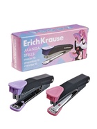 Степлер №10 ErichKrause Stells Manga, до 15 листов, микс - фото 808998098