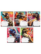 Тетрадь 12л кл ErichKrause Dino Art, обл мел карт, бл офс, микс - фото 116040922