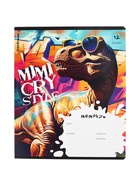 Тетрадь 12 листов в линейку, ErichKrause Dino Art, МИКС 10888679 - фото 5716123
