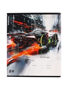 Тетрадь 24 листа в клетку ErichKrause Adrenaline Speed, МИКС 10888683