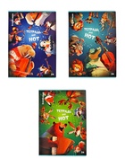 Тетрадь для нот А4, 24 листа на скобе ErichKrause Jolly Orchestra, микс (комплект 3 шт) - фото 46006801